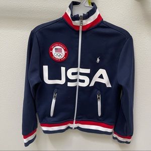 Youth Ralph Lauren Polo Olympics Track Jacket